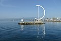 * Nomination The sculpture Eole in the port of Ouchy, Lausanne, Switzerland. View from the Jetée d'Osches --Kritzolina 10:08, 11 October 2023 (UTC) * Promotion  Support Good quality. --MB-one 18:29, 19 October 2023 (UTC)
