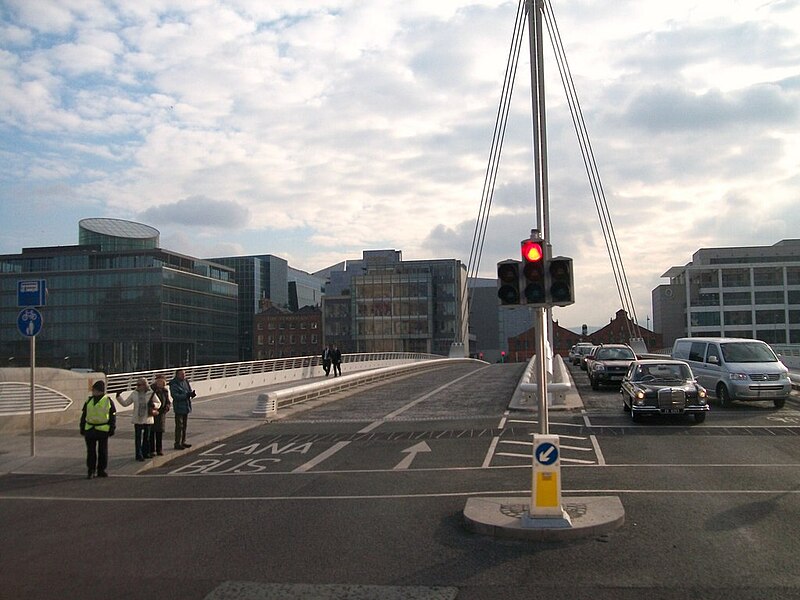 File:The spanking new Sam Beckett Bridge - geograph.org.uk - 1721207.jpg