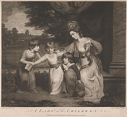 Lady Rushout and Children