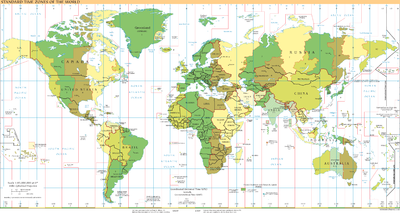 časová pásma mapa Časové pásmo – Wikipedie časová pásma mapa