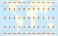 Tissot indicatrix world map Gall-Peters equal-area proj.svg