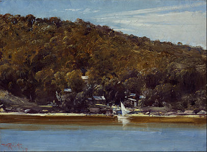 The Camp, Sirius Cove, 1899, Art Gallery of New South Wales