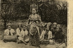 Topeng Dance in Java (Batavia)