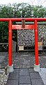 Torii to the Inari shrine in the grounds of Hase-dera, a Jōdo-shū Buddhist temple.