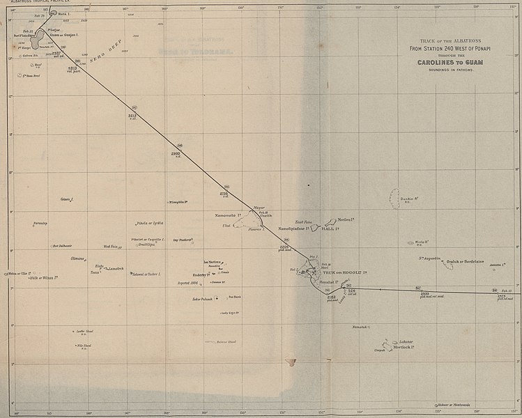 File:Track of the Albatross from Pohnpei through the Caroline Islands to Guam in February 1900 (map0027541873).jpg