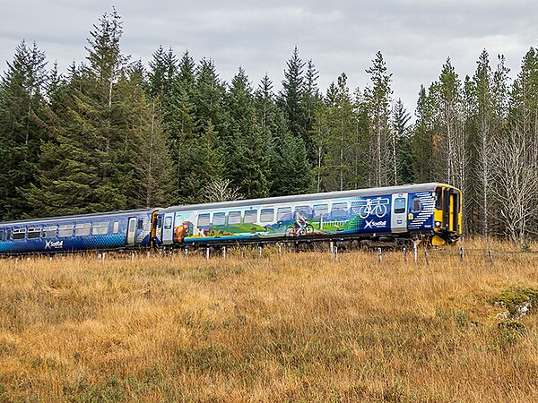 ScotRail 'Highland Explorer' on the West Highland Line