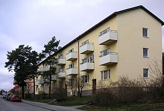 Traneberg urban district in Stockholm, Sweden