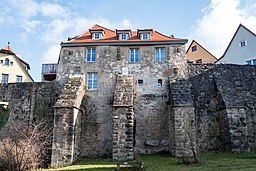 Trompetergässchen, Stadtmauer Rothenburg ob der Tauber 20180216 003