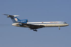 Tupolev TU-154M Belavia EW-85703, FRA Frankfurt (Rhein-Main), Germany PP1230555031.jpg