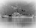 USS Iwo Jima underway off Norway in September 1980.