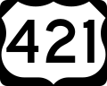 Thumbnail for U.S. Route 421 in North Carolina