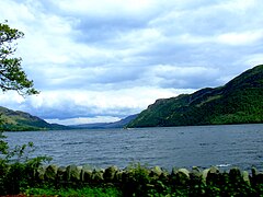 Overlooking Ullswater from the north.