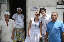 A group of Umbandistas in Rio de Janeiro Umbanda e declarada patrimonio imaterial do Rio de Janeiro (30751341802).jpg