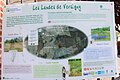 Panneau d'informations sur Les Landes de Versigny.