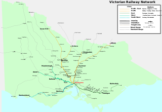 <span class="mw-page-title-main">Rail transport in Victoria</span> Overview of rail transport in Victoria, Australia