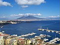 Napoli limanından görünüş
