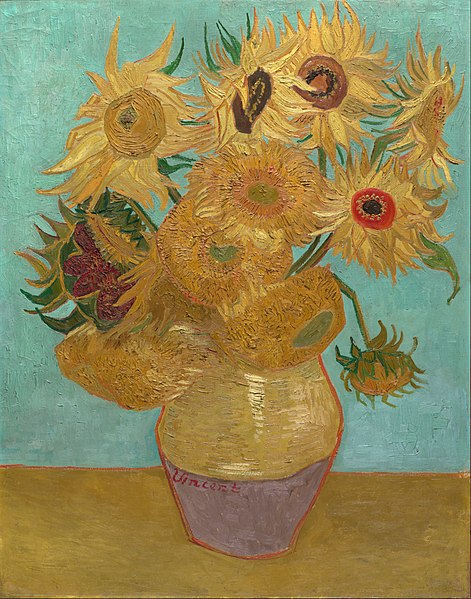 File:Vincent Willem van Gogh, Dutch - Sunflowers - Google Art Project.jpg