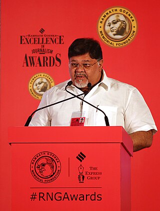 <span class="mw-page-title-main">Viveck Goenka</span> Chairman, Managing Director and Editorial Director of the Indian Express Group