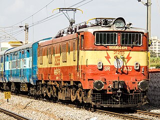 <span class="mw-page-title-main">Indian locomotive class WAM-4</span> Indian Railway class electric locomotive