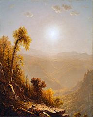 October in the Catskills, 1880 painting by Sanford Robinson Gifford
