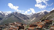 The Wakhan District of Badakhshan Province in the far northeast of the country Wakhan Langar.jpg