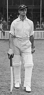 Walter Hadlee New Zealand cricketer