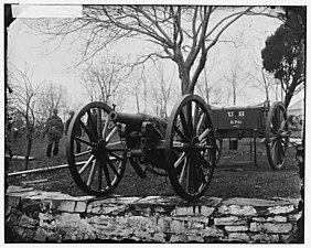 Washington, D.C. Wiard 6-pdr. gun at the Arsenal