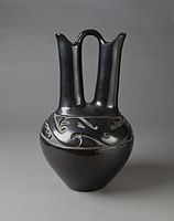 Wedding Vase, c. 1970, Margaret Tafoya (1904-2001), Santa Clara Pueblo, New Mexico