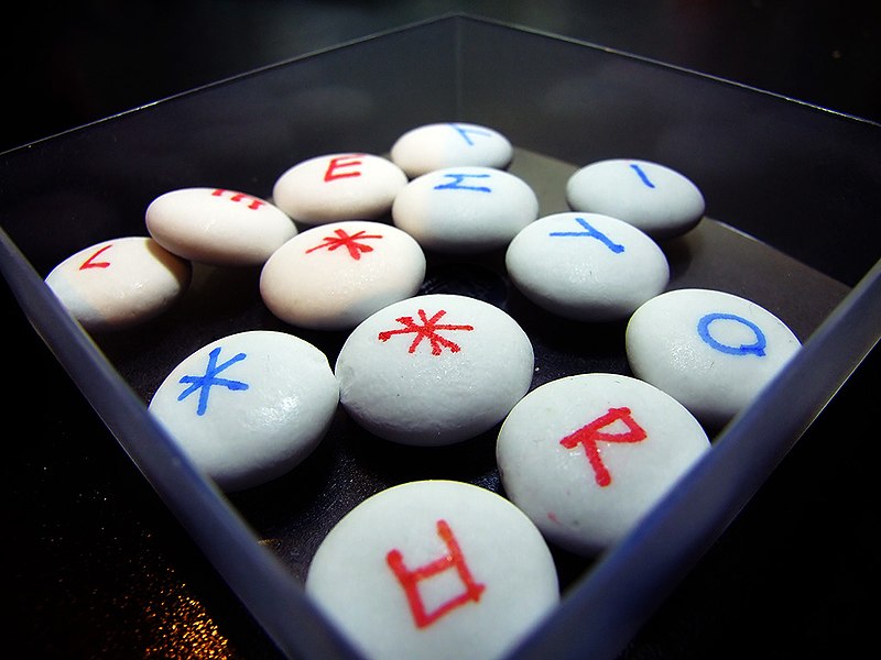 File:White M&M's with written letters.jpg