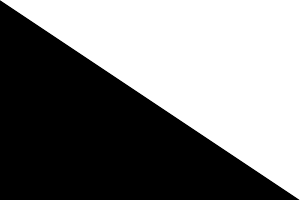 File:White and black diagonal flag.svg