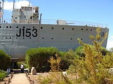 HMAS Whyalla, a locally built World War II-era corvette