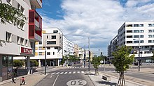 A street in the Seestadt