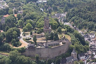 Dillenburg Castle former castle and site of Wilhelmsturm in Dillenburg