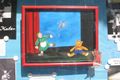 Puppet theater, presentation box / Schaukasten