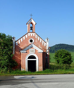 Chapelle à Záhoří.