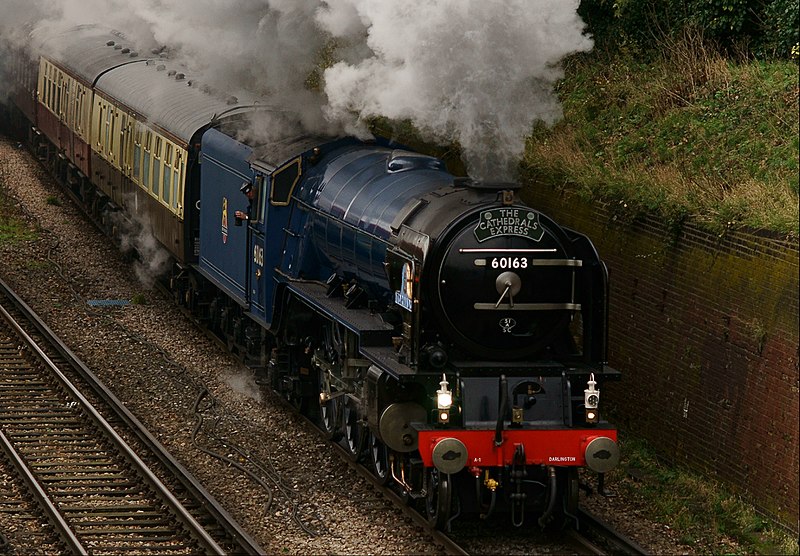 File:'Tornado' Leaving East Croydon (8229686983).jpg