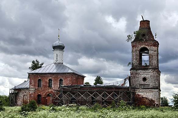 77. Церковь Сергия Радонежского, Студенцы, Шуйский район, Ивановская область Автор — Mib5578