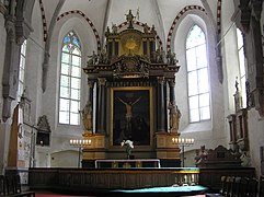 Retablo mayor de la Catedral de Santa María en Tallin.