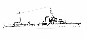 Illustrativt billede af artiklen Hydra (destroyer)