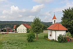 Courtyard with Maria Trost chapel