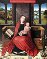 Memling: Thronende Maria mit Kind, 1485