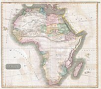 Внутрішня Африка на початок XIX століття