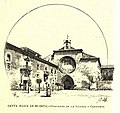1889, España, sus monumentos y sus artes, su naturaleza e historia, Soria, Santa María de Huerta, Portadas de la iglesia y convento, Isidro Gil.jpg