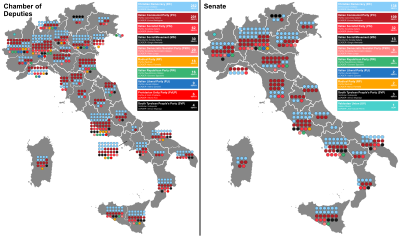 1979 Italian general election - Seat Distribution.svg