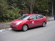 Toyota Prius used by PhillyCarShare. 2006 Toyota Prius Car Share.jpg