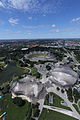 Blick vom Olympiaturm über München.