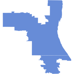 2018 and 2020 Congressional election in Illinois' 10th district by county.svg