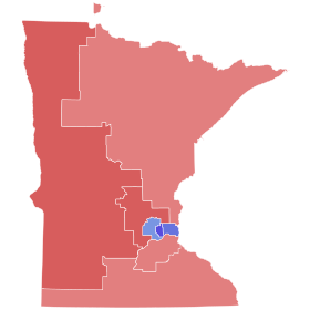 2022 Minnesota Attorney election results map by Congressional District.svg