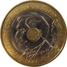 20 francs Coubertin avers.png
