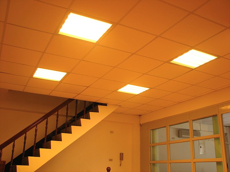 File:3000K LED T-Bar Ceiling Light.JPG